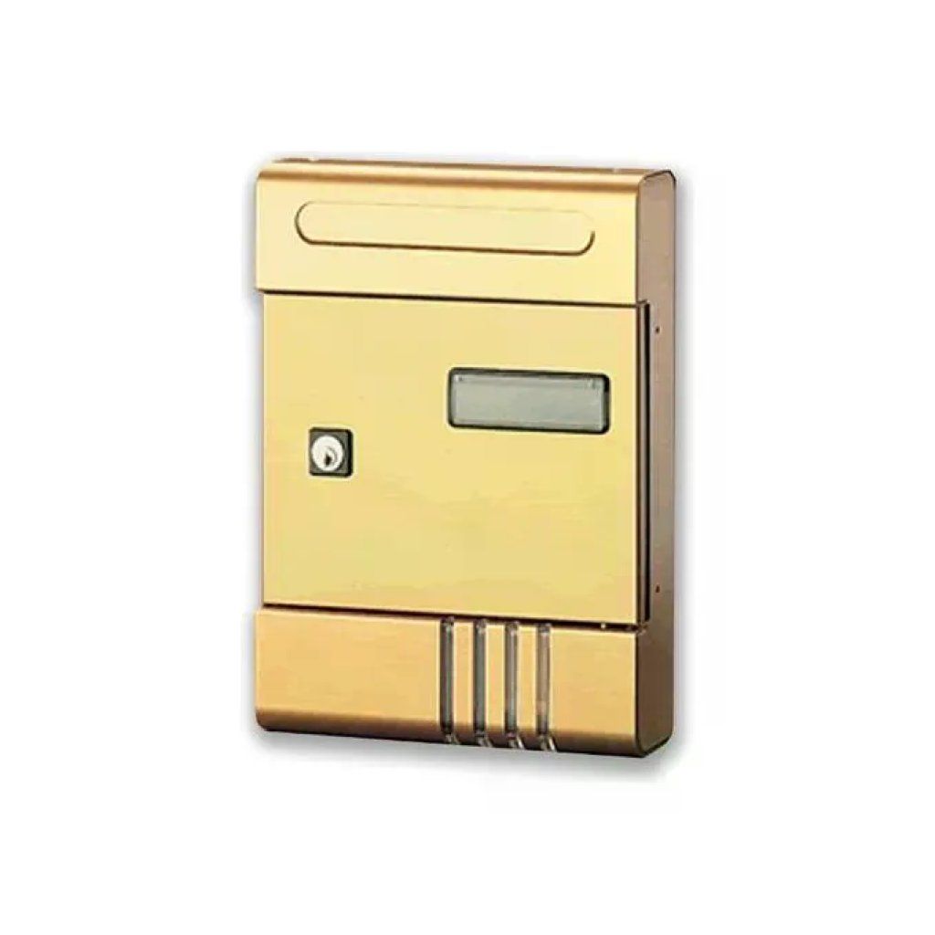 Alubox 47255 Serie SE Cassetta Postale in Alluminio per Esterni Componibile con Serratura a Cilindro