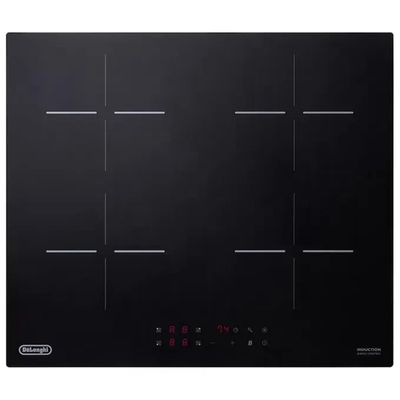 DELONGHI De'Longhi YLI60 Linea Induzione Piano cottura a induzione 60 cm 4 zone Touch Control da incasso DELONGHI De'Longhi YLI60 Linea Induzione Piano cottura a induzione 60 cm 4 zone Touch Control da incasso