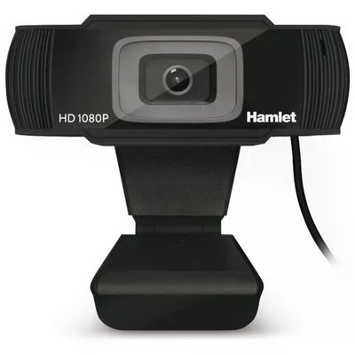 Hamlet HWCAM1080 Webcam 2MP 1920x1080 Pixel USB 2.0 Nero Hamlet HWCAM1080 Webcam 2MP 1920x1080 Pixel USB 2.0 Nero