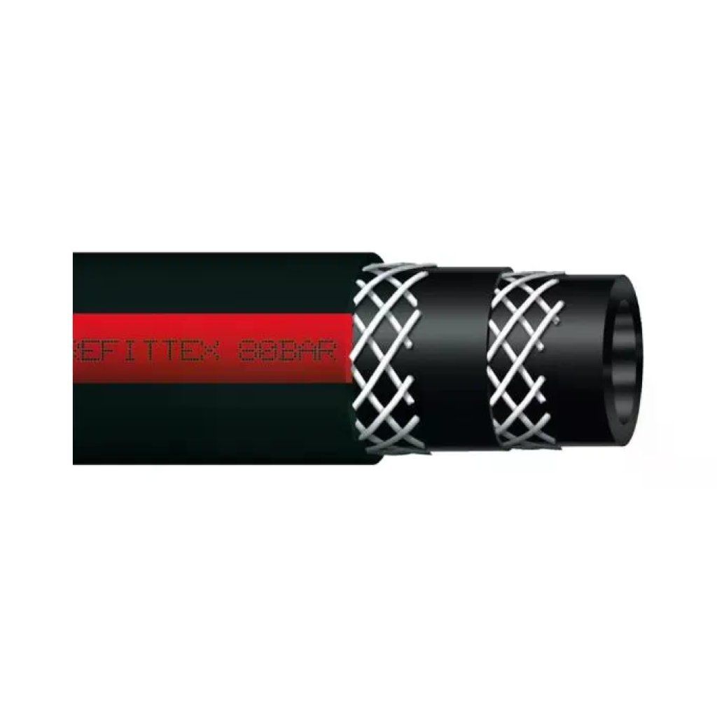 FITT Bradas RH80101850 Tubo tecnico ad alta pressione 80 BAR 3 strati PVC rinforzato con rete
