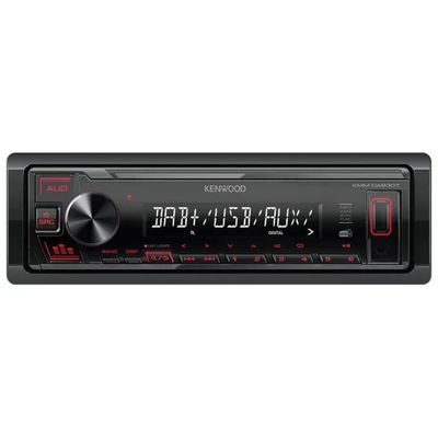 Kenwood KMM-DAB307 Autoradio Mechaless 1 DIN DAB+ USB Frontale 200 W Equalizzatore 13 Bande colore Nero