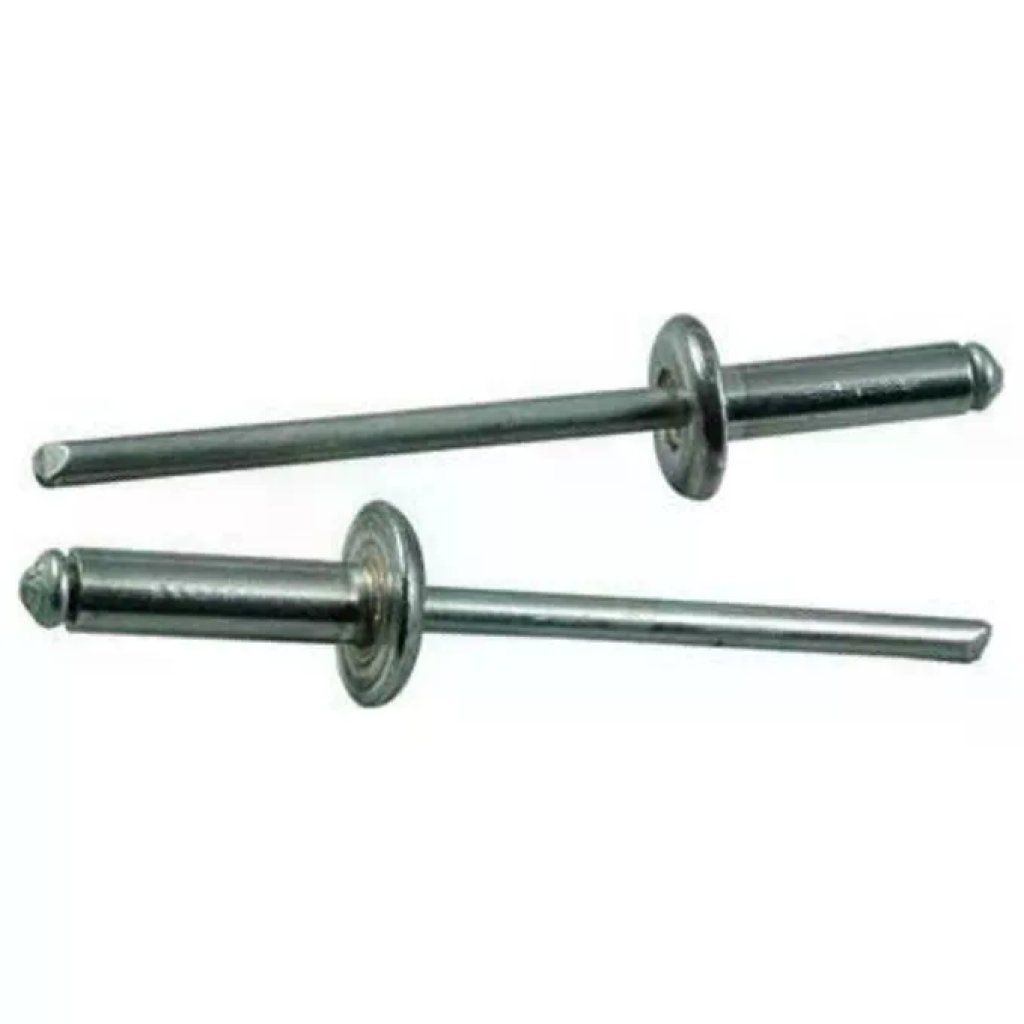 VIGOR-BLINKY Blinky 5015066 Rivetti in Alluminio Testa Larga 500 pezzi 4.8x20 mm VIGOR-BLINKY Blinky 5015066 Rivetti in Alluminio Testa Larga 500 pezzi 4.8x20 mm