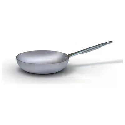 Ballarini 7002.40 Serie 7000 Padella Svasata Alta Professionale Alluminio 40 cm colore Alluminio Bianco