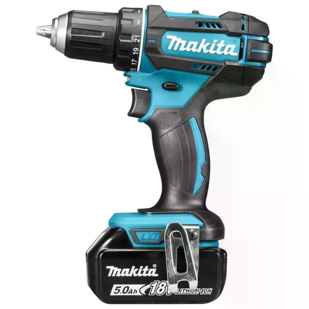 Makita DDF482RTJ 18V 2x BL1850B Trapano Avvitatore a Batteria 18V-2x5A 2 Velocita' Led 18V Blu Makita DDF482RTJ 18V 2x BL1850B Trapano Avvitatore a Batteria 18V-2x5A 2 Velocita' Led 18V Blu