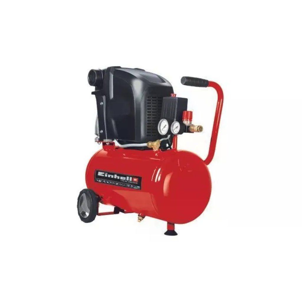 Einhell 4006825594478 TE-AC 230-24-8 Compressore ad aria 1500 W 24 L 8 bar 230 l-min colore Nero Rosso