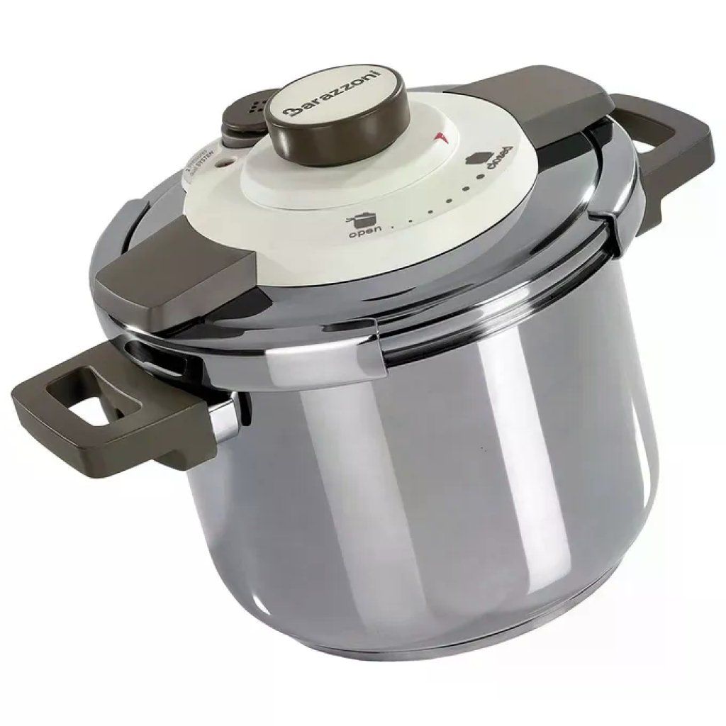 Barazzoni 5500450060 Facile Dual System 2.0 Pentola a Pressione Inox 18 Barazzoni 5500450060 Facile Dual System 2.0 Pentola a Pressione Inox 18