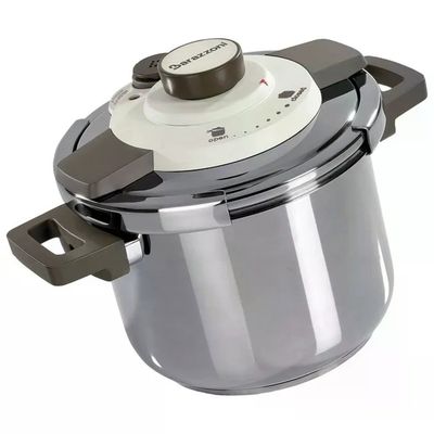 Barazzoni 5500450060 Facile Dual System 2.0 Pentola a Pressione Inox 18 Barazzoni 5500450060 Facile Dual System 2.0 Pentola a Pressione Inox 18