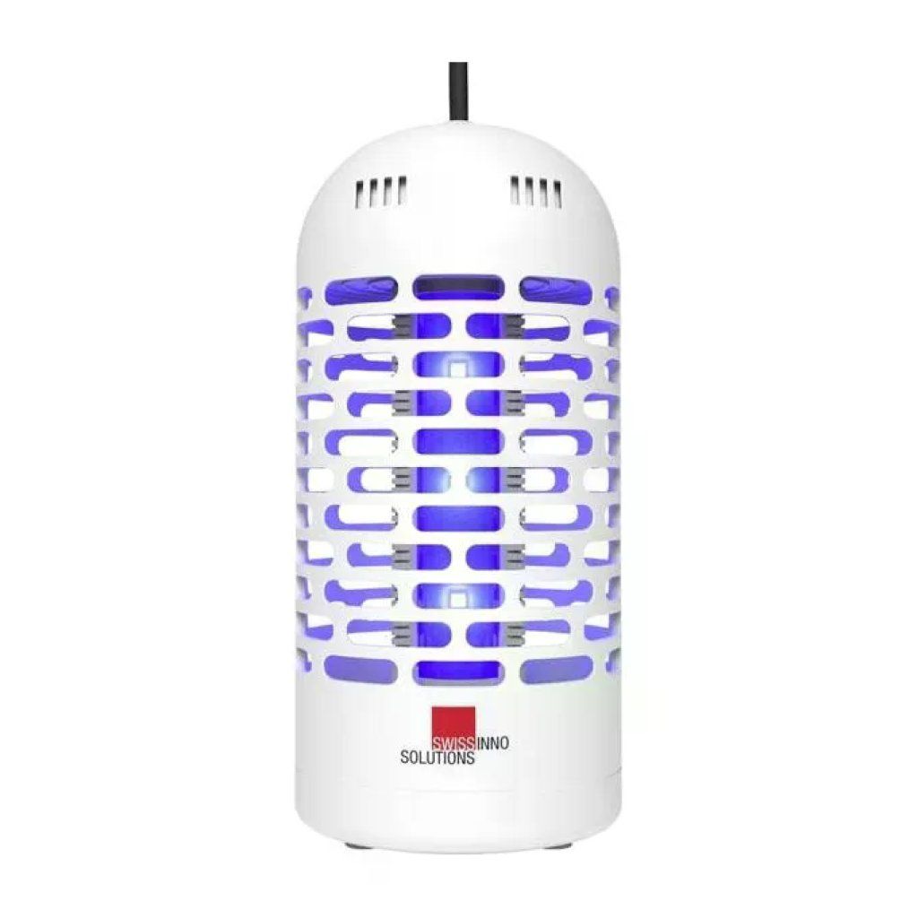 SWISSINNO 1 254 001UK Distruttore per insetti LED 3 W 1000 V area 20 m² colore Bianco