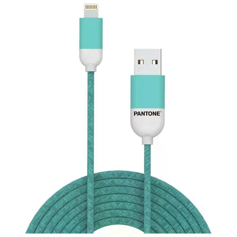 Pantone Cavo Lightning per iPhone Ciano 1.5mt