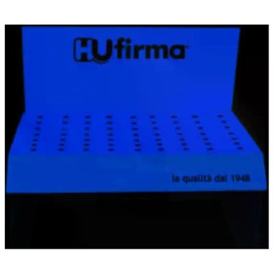 HU-FIRMA 1006165 Expo Cacciaviti Vuoto da 63 Pezzi tipo Piatto colore Blu HU-FIRMA 1006165 Expo Cacciaviti Vuoto da 63 Pezzi tipo Piatto colore Blu