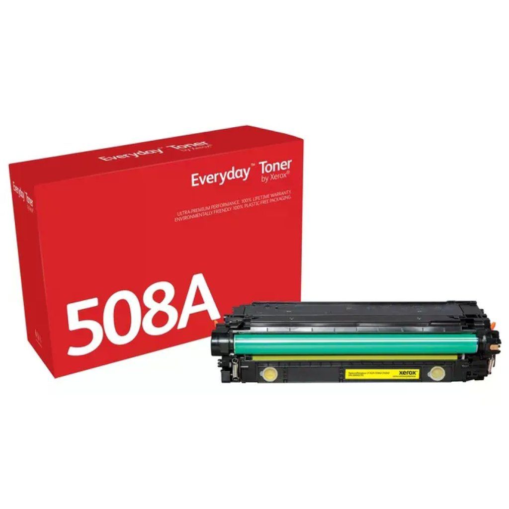 Xerox 006R03795 Toner Everyday Compatibile HP 508A CF362A Resa 5000 pagine Tecnologia Stampa Laser Xerox 006R03795 Toner Everyday Compatibile HP 508A CF362A Resa 5000 pagine Tecnologia Stampa Laser