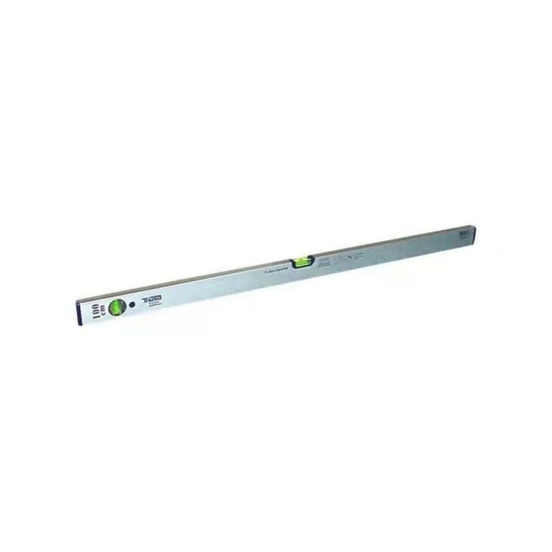 Triuso 1006324 Livello in Alluminio con 2 Fialde 1500 mm colore Nero
