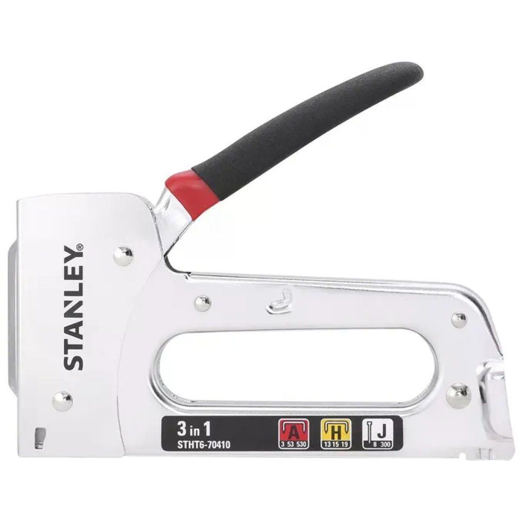 STANLEY STHT6-70410 TR120 Agrafatrice Manuale 3 in 1 per Agrappini A H e Chiodi J 4 STANLEY STHT6-70410 TR120 Agrafatrice Manuale 3 in 1 per Agrappini A H e Chiodi J 4