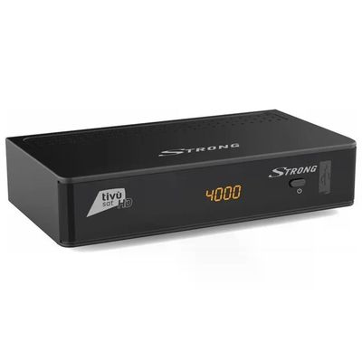 Strong SRT 7807 Decoder Satellitare Tivu'sat Full HD DVB-S2 DVB-T2 HDMI SCART LAN Wi