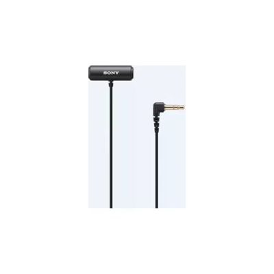 Sony ECM-LV1 Microfono Lavalier Stereo Omnidirezionale Cablato Jack 3.5 mm colore Nero Sony ECM-LV1 Microfono Lavalier Stereo Omnidirezionale Cablato Jack 3.5 mm colore Nero