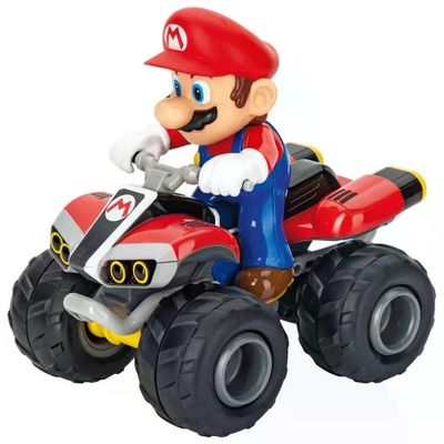 Carrera 370200996X Mario Kart Quad Radiocomandato 2.4GHz scala 1:20 velocita' 9 km