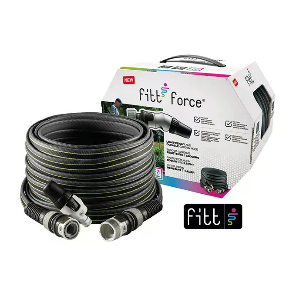 VIGOR-BLINKY Fitt 765252061559027 Force Tubo da Giardino per Irrigazione 15 m 5-8'' NTS HD VIGOR-BLINKY Fitt 765252061559027 Force Tubo da Giardino per Irrigazione 15 m 5-8'' NTS HD