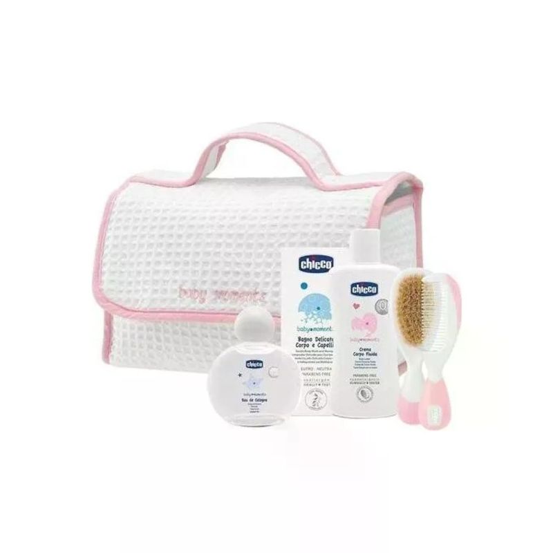 Chicco Baby Moments Set Cosmesi Neonato Rosa