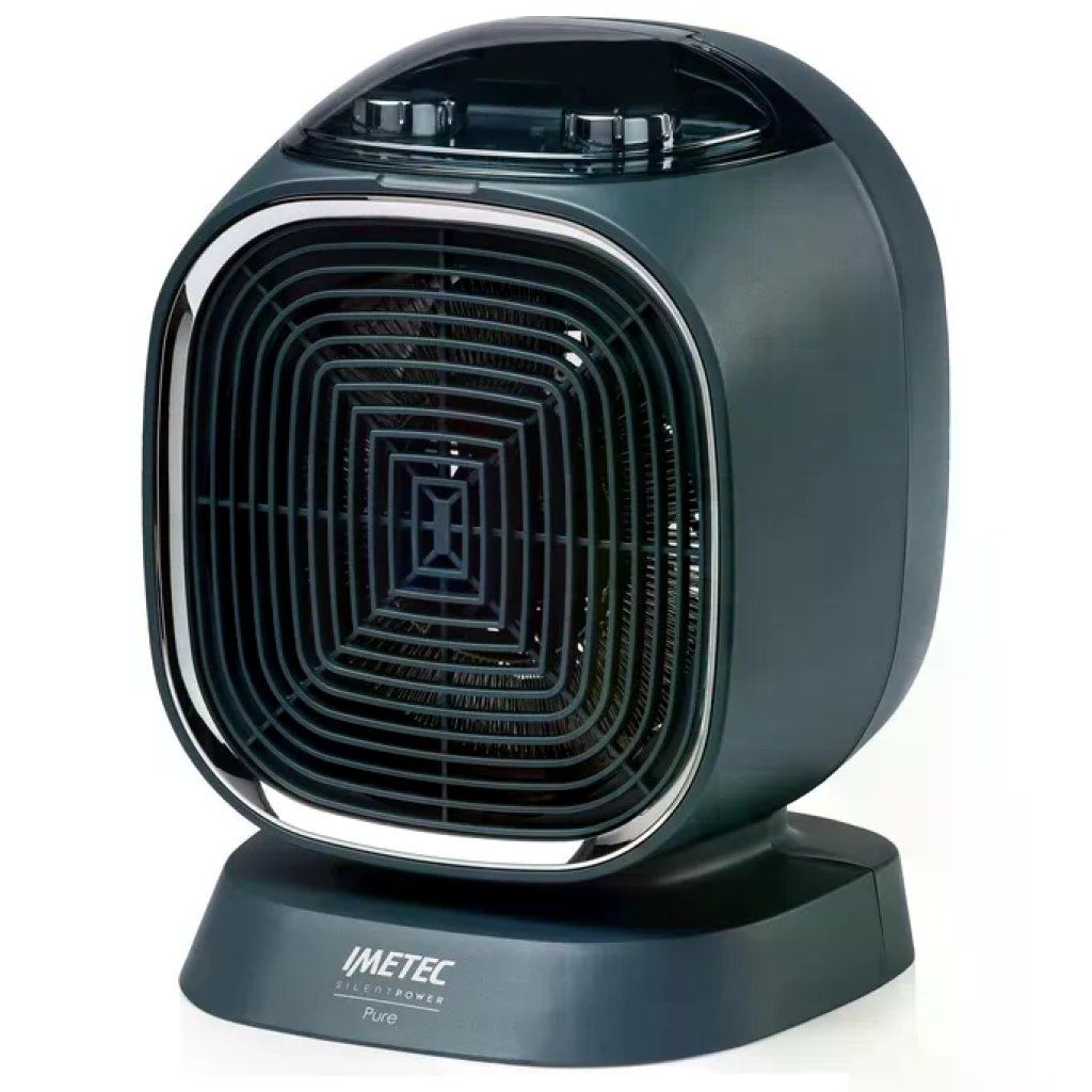 Imetec 4031 Silent Power Pure Termoventilatore 2200W Ionizzatore Timer 9h IP21 colore Blu