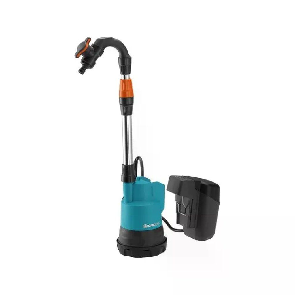 Gardena 14602-66 Pompa a batteria per acqua piovana 2000 l Gardena 14602-66 Pompa a batteria per acqua piovana 2000 l