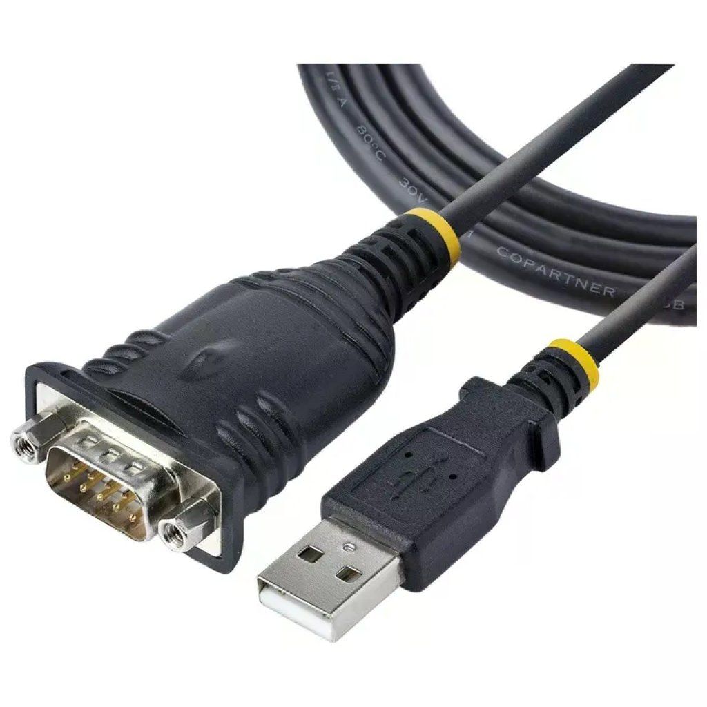 StarTech.com 1P3FP-USB-SERIAL Cavo Adattatore USB Seriale RS232 DB9 Maschio USB Type-A 0