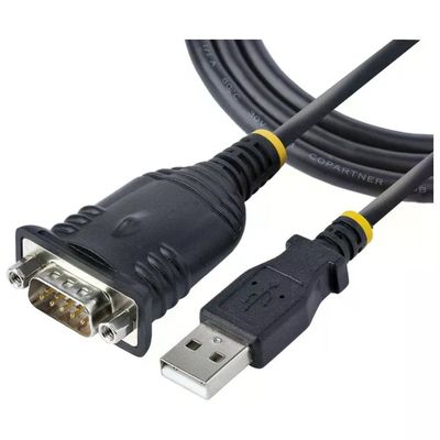StarTech.com 1P3FP-USB-SERIAL Cavo Adattatore USB Seriale RS232 DB9 Maschio USB Type-A 0