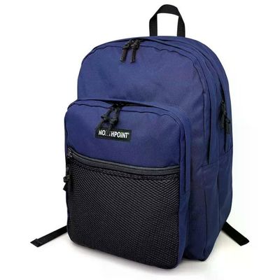 Lebez 81217 Northpoint Maxi Zaino Scolastico 4 Scomparti Poliestere Extra Strong colore Blu