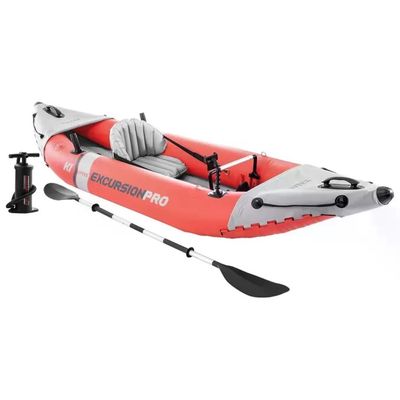 Intex 68303NP Excursion Pro K1 Kayak Gonfiabile 1 Posto 305x91x46 cm portata 100 Kg 2 Skeg Rimovibili Intex 68303NP Excursion Pro K1 Kayak Gonfiabile 1 Posto 305x91x46 cm portata 100 Kg 2 Skeg Rimovibili