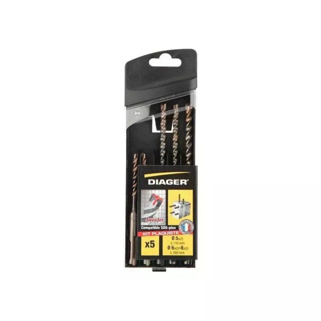 Diager 115C Booster Plus Set Punta SDS Diager 115C Booster Plus Set Punta SDS
