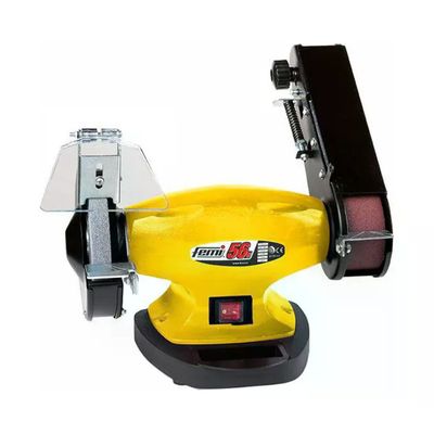 FEMI 504B ASP FEMI Levigatrice a Nastro Inclinabile con Aspirazione 120 x 1500 mm 900W con Basamento e