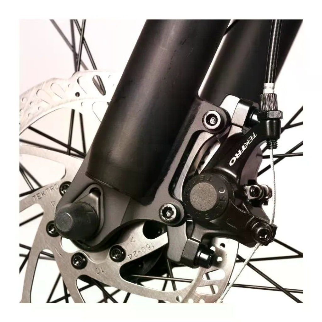 Nilox 1FRN0031128 Set Freni a Disco Anteriore per eBike X6 X6 Plus Pinza Freno + Disco 160 mm 6 Fori