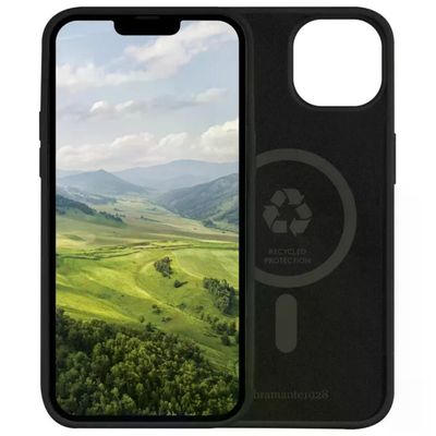 Dbramante1928 MO61NIBL1639 Monaco Cover Protettiva per iPhone 14 Compatibile con Ricarica Wireless MagSafe in