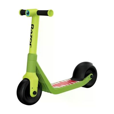 Razor 13073630 Wild Ones Jr Dino Monopattino Classico Bambini 2 5 anni carico max 20 Kg colore Verde