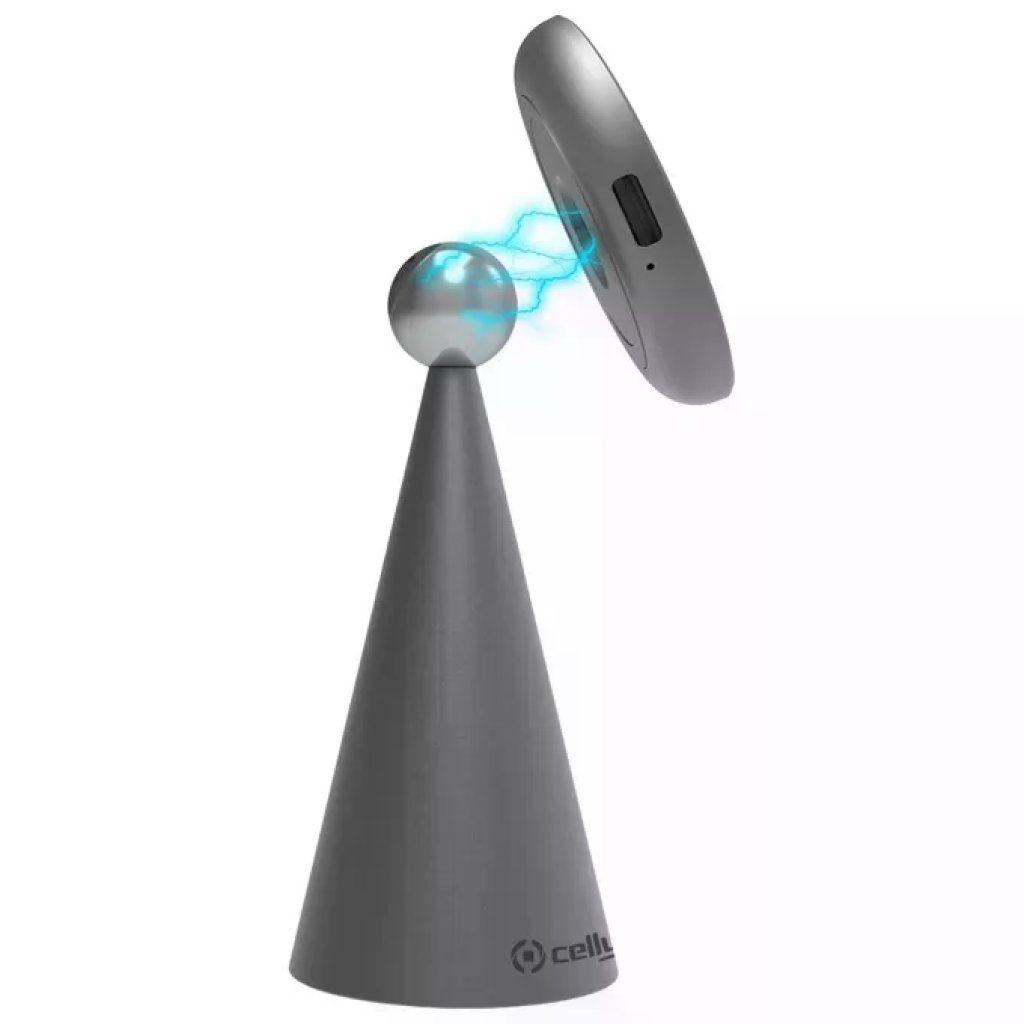 Celly MAGSTANDCHARGE Supporto Ricarica Wireless MagSafe 3 in 1 15W iPhone 12 e successivi colore Argento