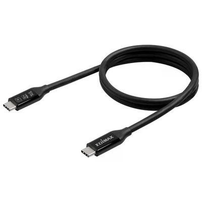 Edimax UC4-020TP Cavo USB4 Thunderbolt 3 40 Gbit-s 2 m con Alimentazione USB fino a 240 W colore Nero