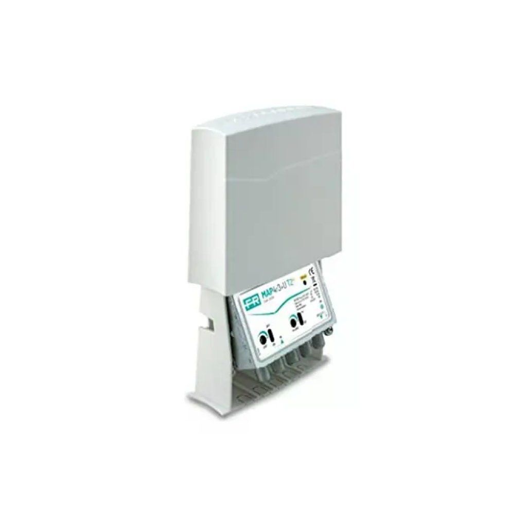 Fracarro MAP3R3U T2 Amplificatore da Palo 2 Ingressi 28dB IIIDAB e UHF Fracarro MAP3R3U T2 Amplificatore da Palo 2 Ingressi 28dB IIIDAB e UHF