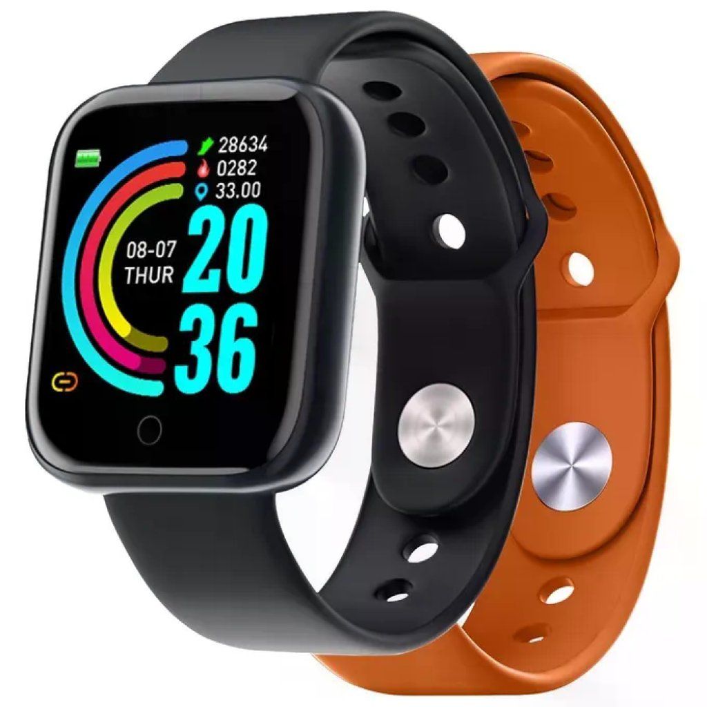 Celly Trainerbeat 1.44'' Sport Salute Notifiche Summer Collection Nero e Arancione