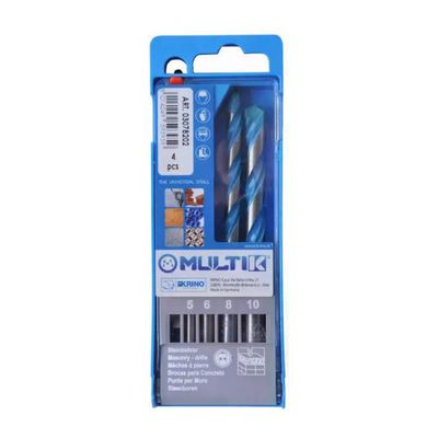 Krino 10 03078 Punte Multik Sr 4 Pezzi 5mm Krino 10 03078 Punte Multik Sr 4 Pezzi 5mm