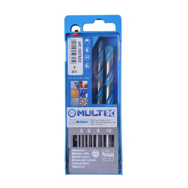 Krino 10 03078 Punte Multik Sr 4 Pezzi 5mm