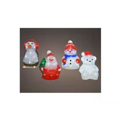 Kaemingk Decoro Lumineo Personaggi Acrilico Assortito Kaemingk Decoro Lumineo Personaggi Acrilico Assortito