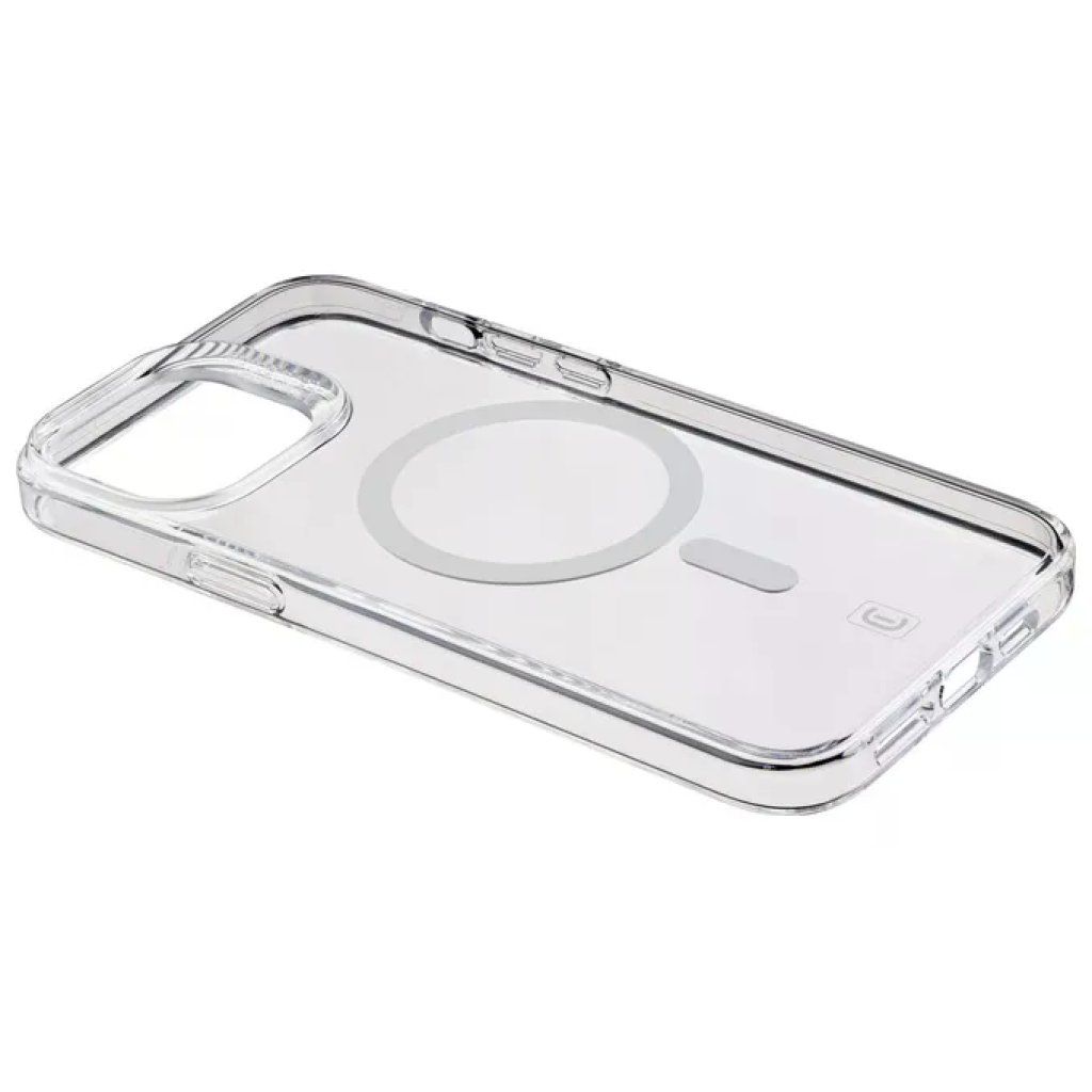 Cellularline custodia trasparente per iPhone 15 Pro con MagSafe resistente antiurto