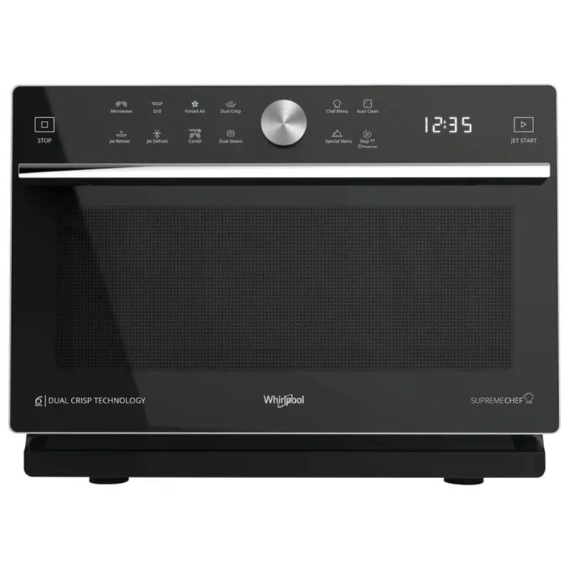 Whirlpool MWSC 933 SB Supreme Chef Forno a microonde combinato 33 L 900 W Grill Crisp Vapore 6° Senso