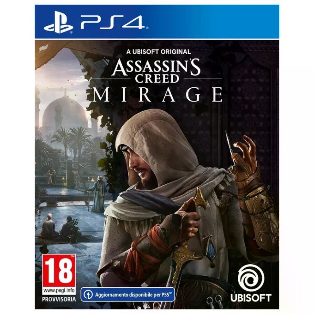 Ubisoft E05908 Assassin's Creed Mirage Videogioco PS4 Avventura PEGI 18 Versione ITA