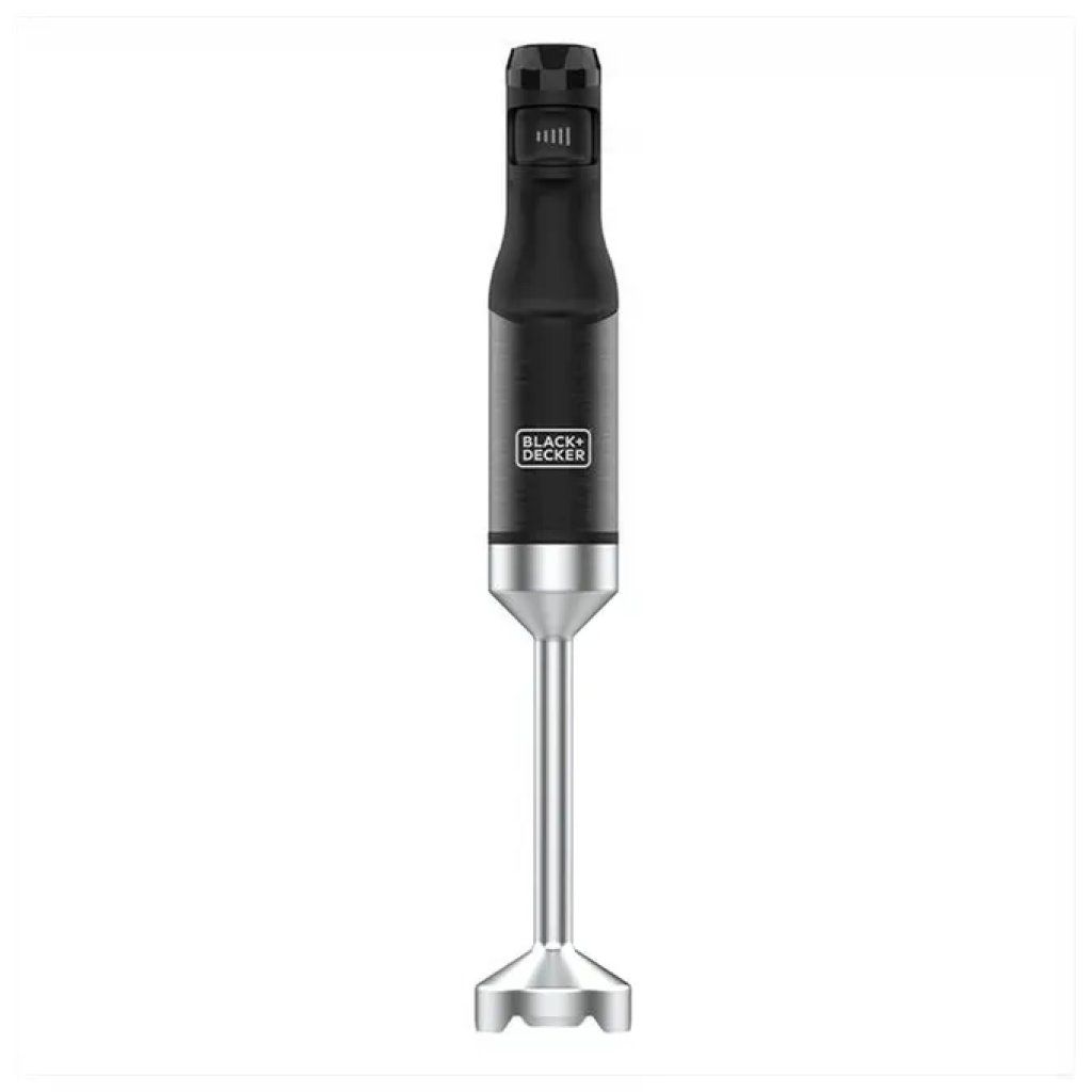 Black+decker BXHBA1501E Frullatore ad immersione 1500 W lama acciaio inox accessori tritatutto bicchiere Black+decker BXHBA1501E Frullatore ad immersione 1500 W lama acciaio inox accessori tritatutto bicchiere