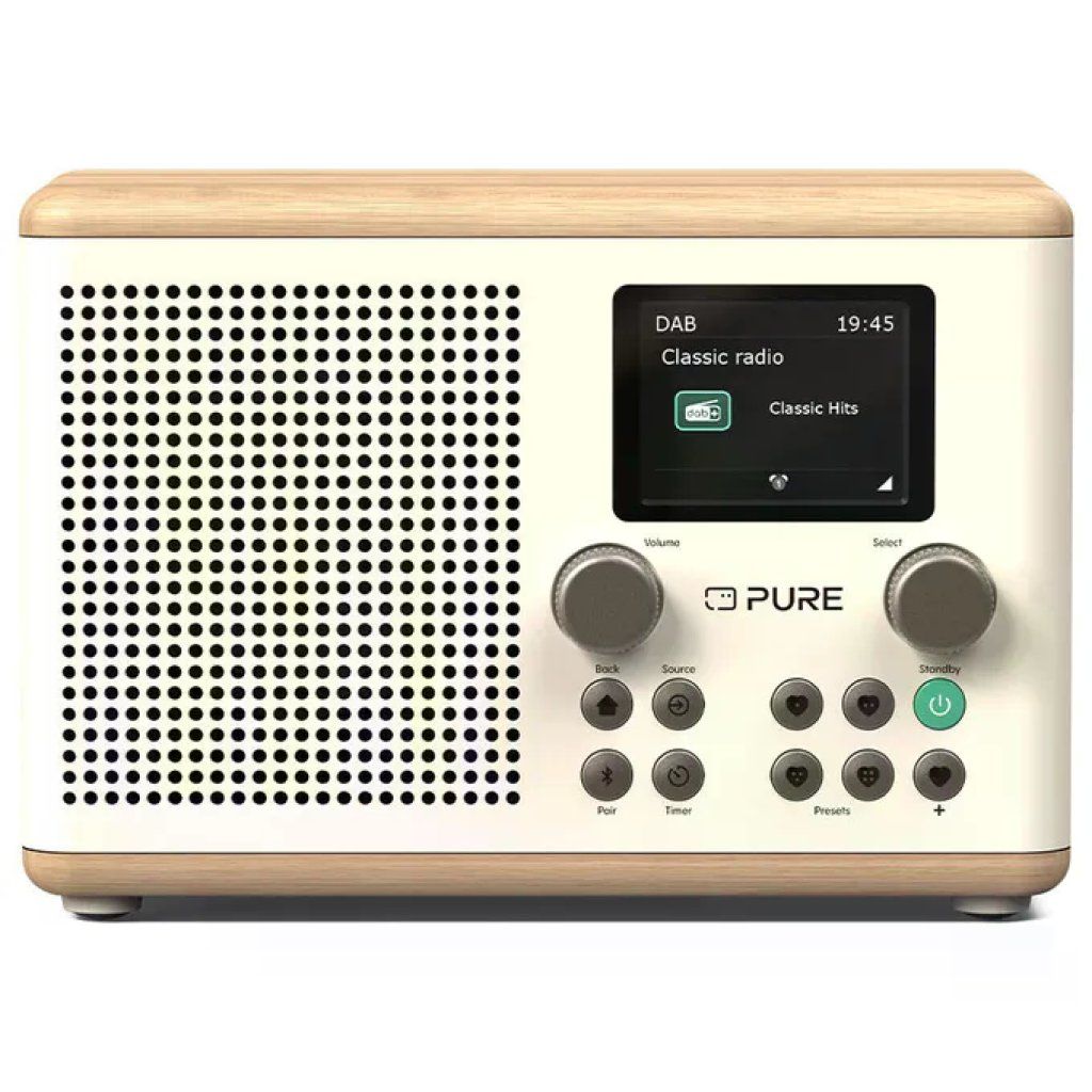 Pure 252982 Classic H4 Radio Digitale DAB+ FM Bluetooth 5 Pure 252982 Classic H4 Radio Digitale DAB+ FM Bluetooth 5