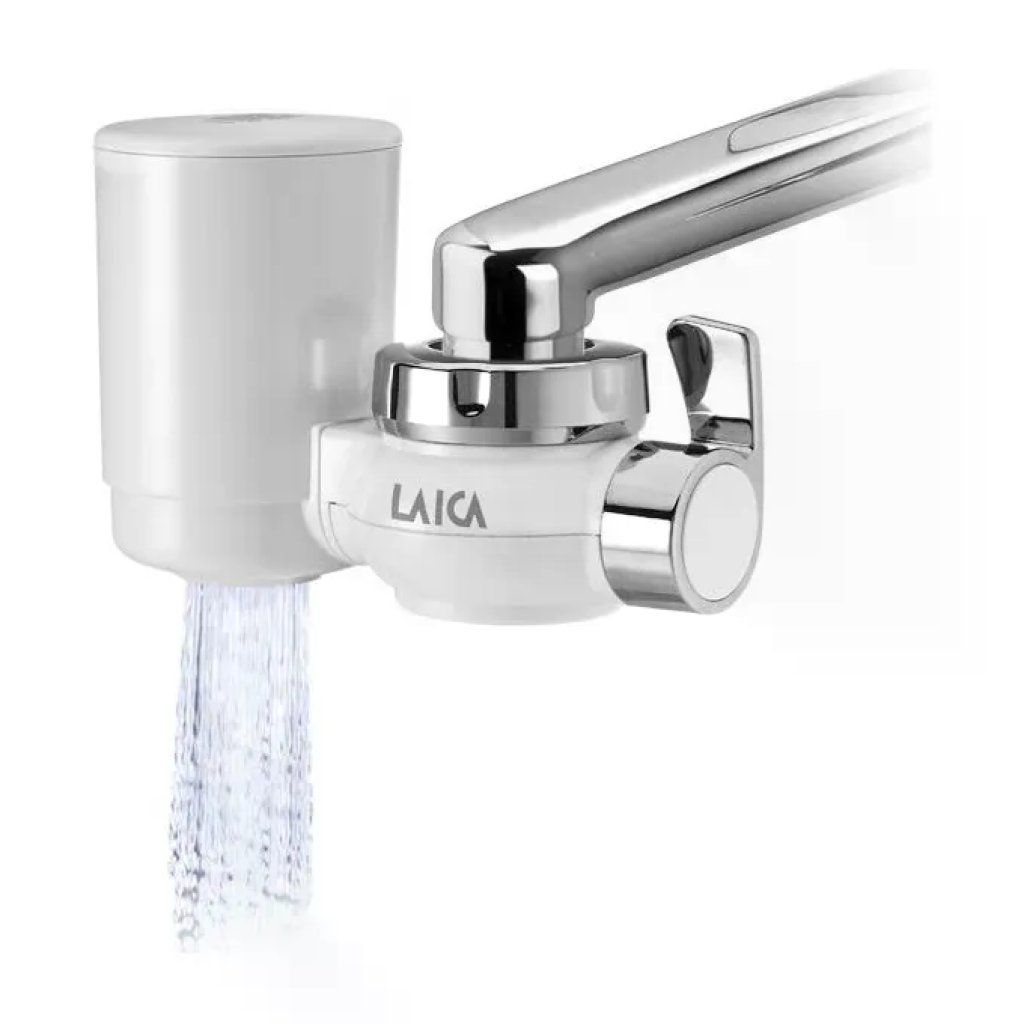 Laica R20A Genova Filtro per Rubinetto HYDROSMART+ METAL STOP 1200 L 2 Funzioni Made in Italy colore