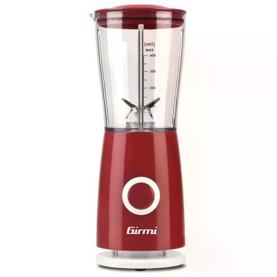 Girmi FR0302 Frullatore Elettrico 170W 400 ml 4 Lame Acciaio Inox Funzione Pulse colore Rosso Girmi FR0302 Frullatore Elettrico 170W 400 ml 4 Lame Acciaio Inox Funzione Pulse colore Rosso