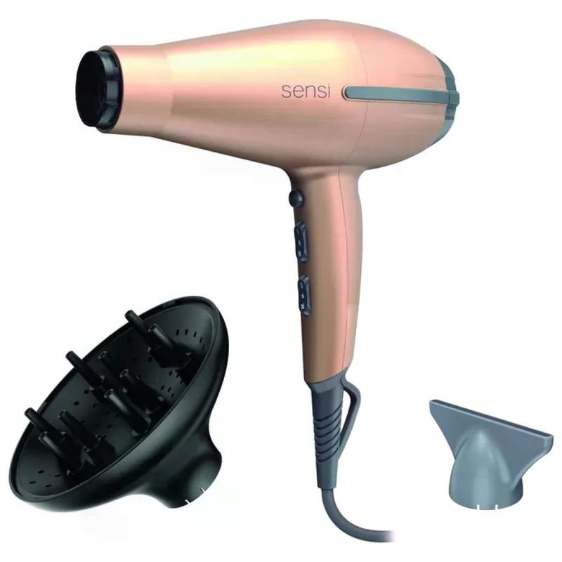 Ga.ma GH3320 Sensi Tempo 5D Asciugacapelli 2200 W Tecnologia Ultra Ozone Ion Protect motore AC 6