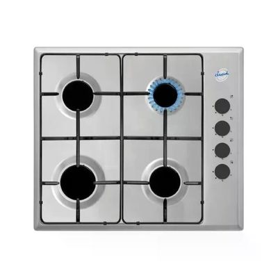 Ducati SDPC64L Piano cottura gas 60 cm 4 fuochi manopole laterali accensione sottomanopola colore Inox Ducati SDPC64L Piano cottura gas 60 cm 4 fuochi manopole laterali accensione sottomanopola colore Inox
