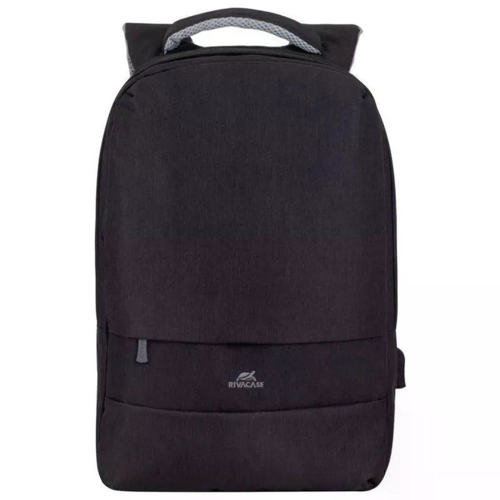 Rivacase 7562 Prater Zaino per Notebook 15.6'' con Porta USB Esterna e Funzione Antifurto colore Nero